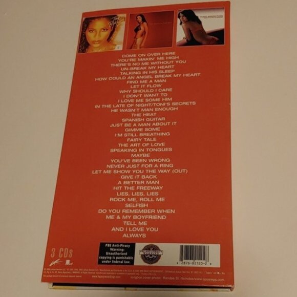Toni Braxton 3 CDs album classics set Collectible Collection - Picture 4 of 6